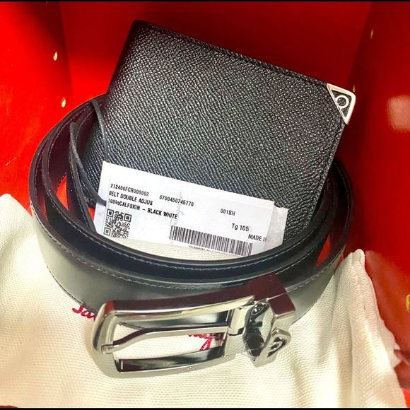 NWT: Salvatore Ferragamo Reversible Belt w/ gancini corner logo (m/l) - Picture 4 of 5